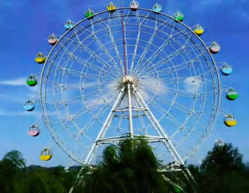 49 mt dönme dolap ile parkınız yenilensin