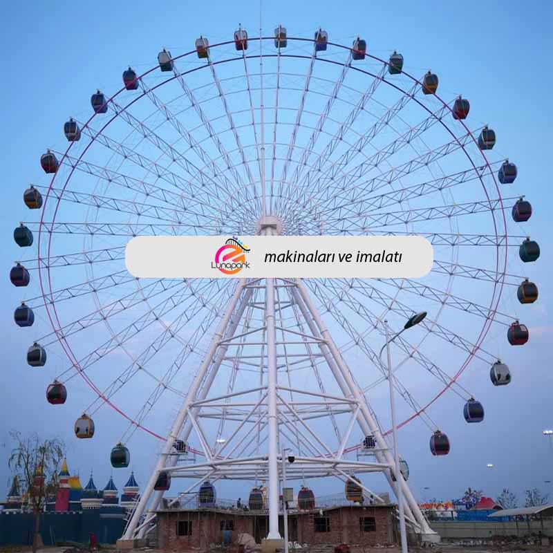 52 Mt Dönme Dolap 52 mt dönme dolap lunapark makinası