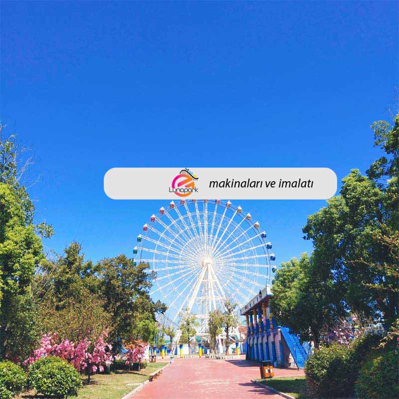 65m Ferris Wheel 65 Mt Dönme Dolap Lunapark makinası