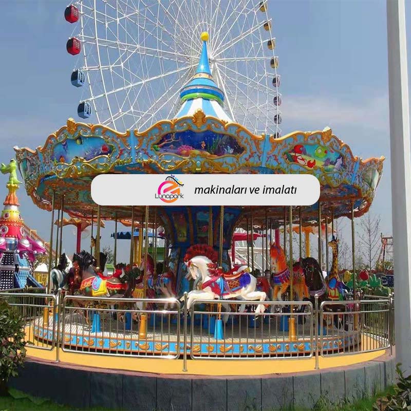 Atlı Karınca 16 Kişilik (B) Atlı Karınca 16 Kişilik Lunapark Makinesi