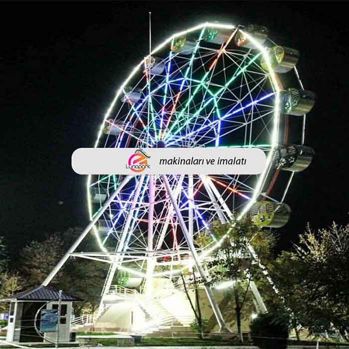 30m Ferris Wheel 30 mt dönme dolap gece çekimi