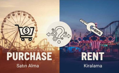 Lunapark makinesi kiralama mı satın almak mı daha mantıklı